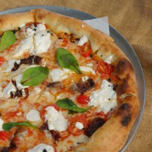 Burrata pizza